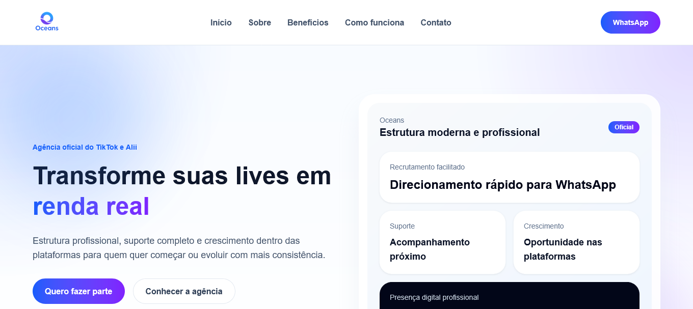 Projeto Agency Oceans